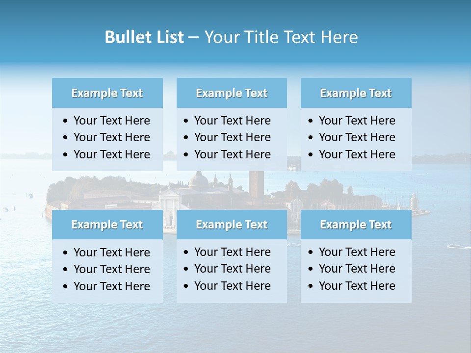 Summer Dawn Sunset PowerPoint Template
