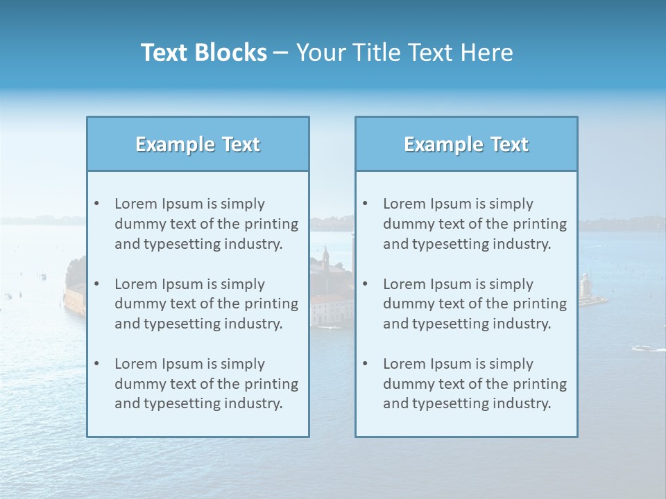 Summer Dawn Sunset PowerPoint Template