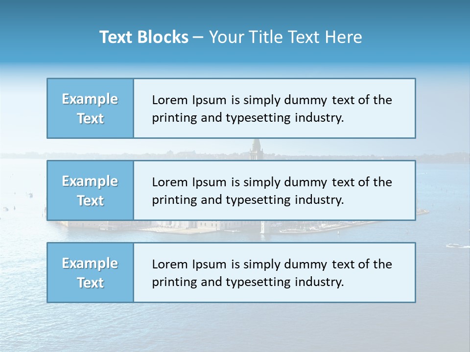 Summer Dawn Sunset PowerPoint Template