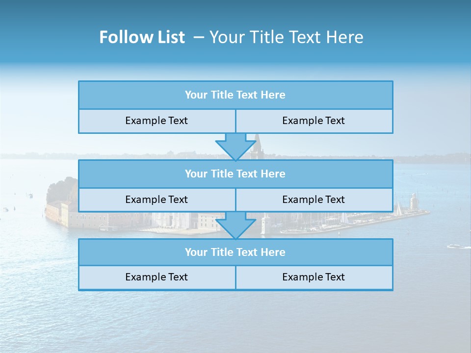 Summer Dawn Sunset PowerPoint Template