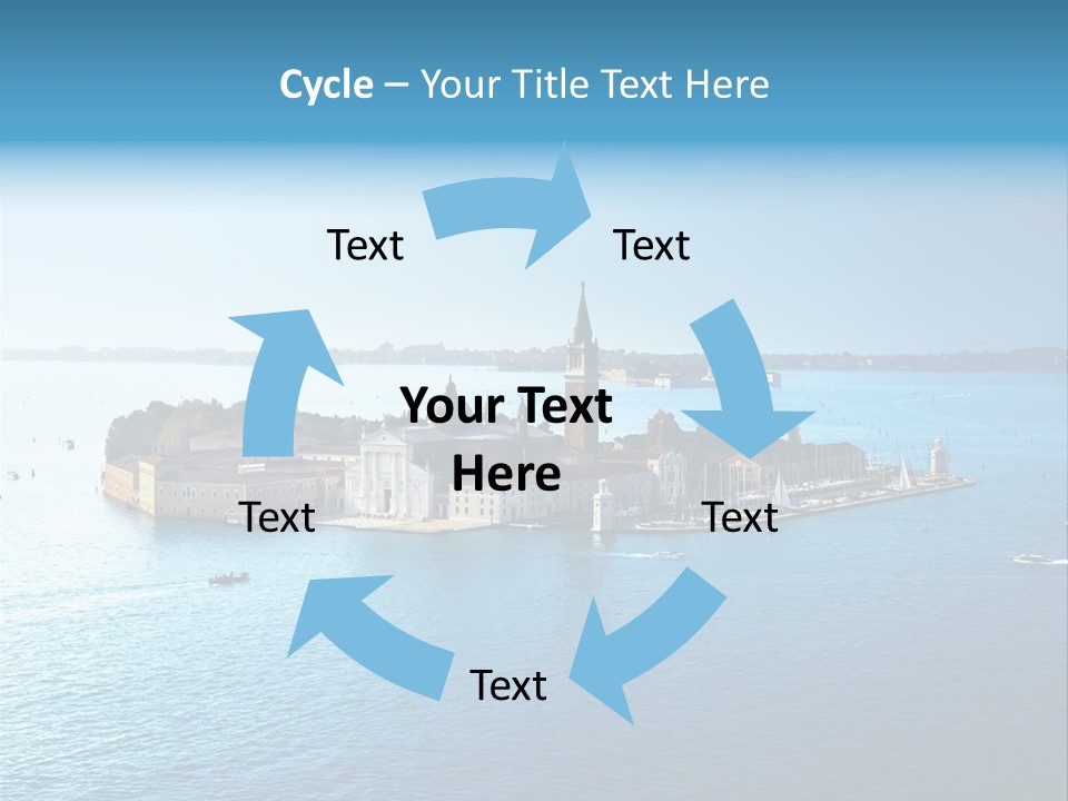 Summer Dawn Sunset PowerPoint Template