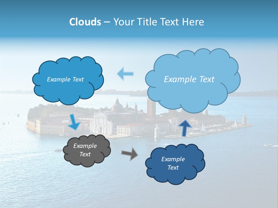 Summer Dawn Sunset PowerPoint Template