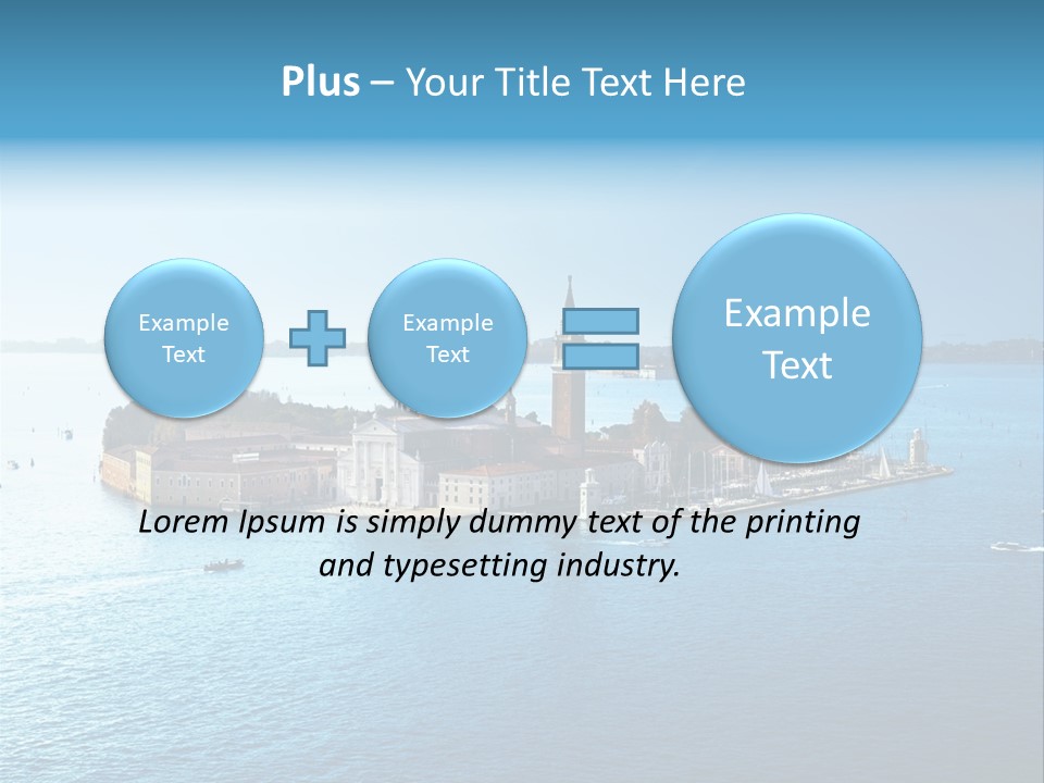 Summer Dawn Sunset PowerPoint Template