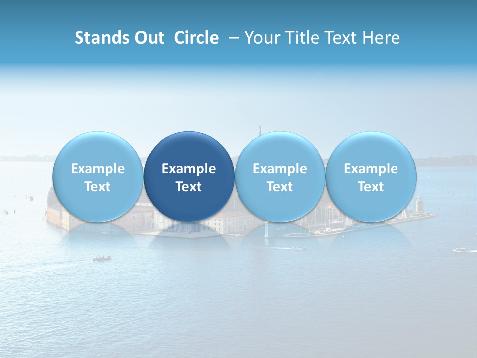 Summer Dawn Sunset PowerPoint Template