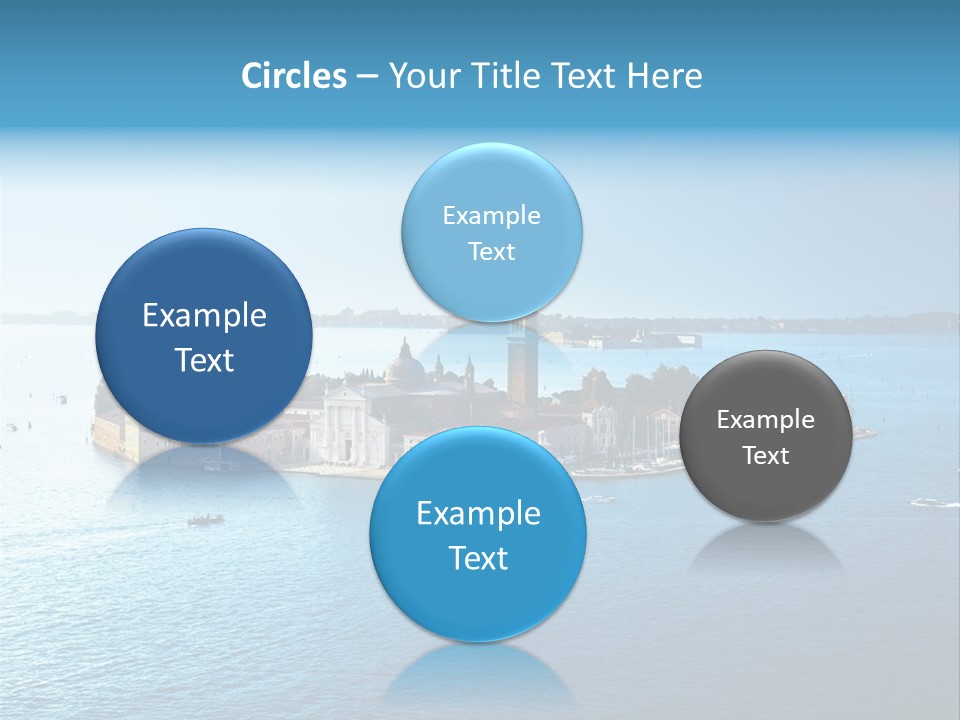 Summer Dawn Sunset PowerPoint Template