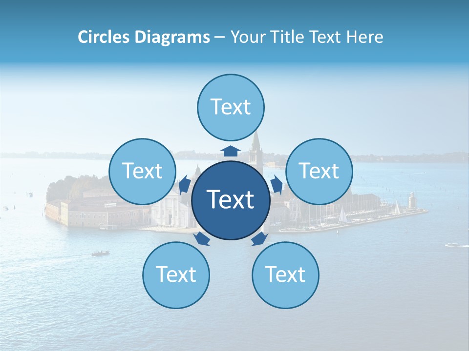 Summer Dawn Sunset PowerPoint Template