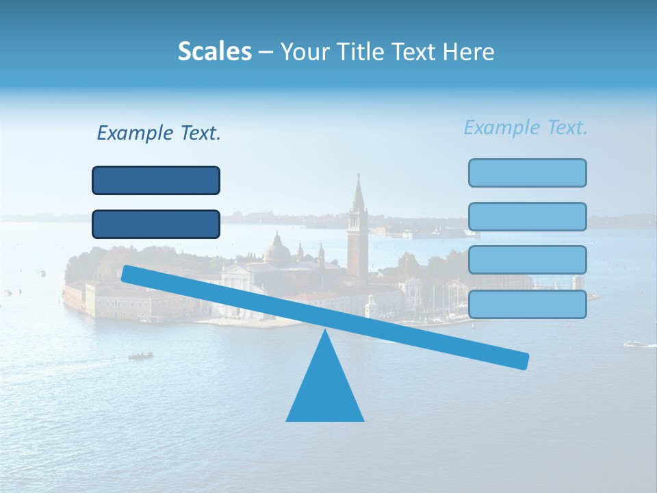 Summer Dawn Sunset PowerPoint Template