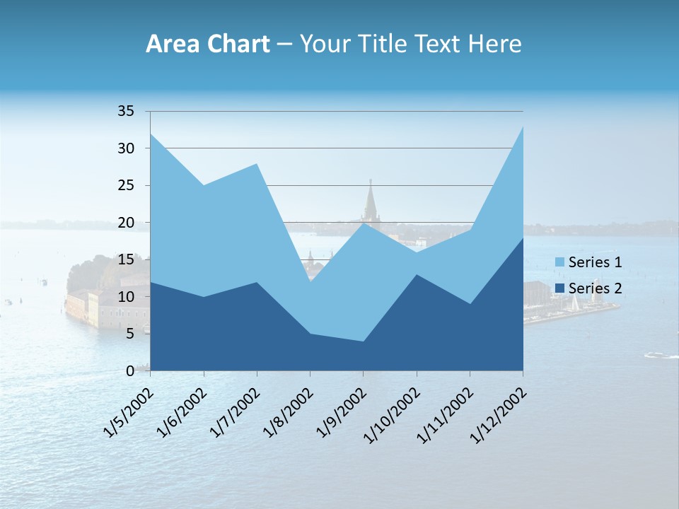 Summer Dawn Sunset PowerPoint Template