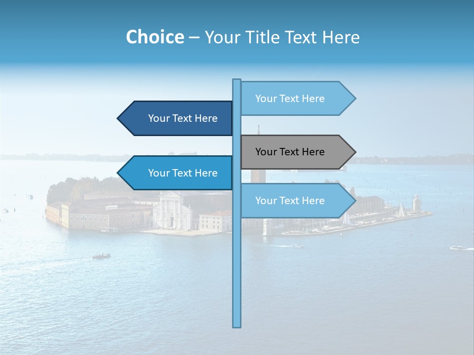 Summer Dawn Sunset PowerPoint Template