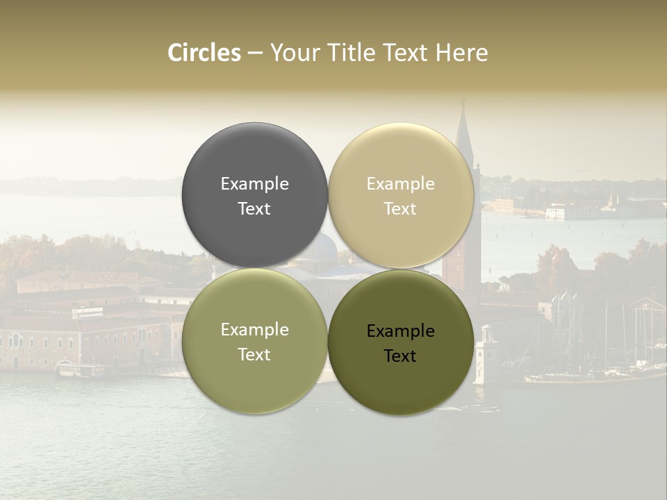 Sunny City Venice PowerPoint Template