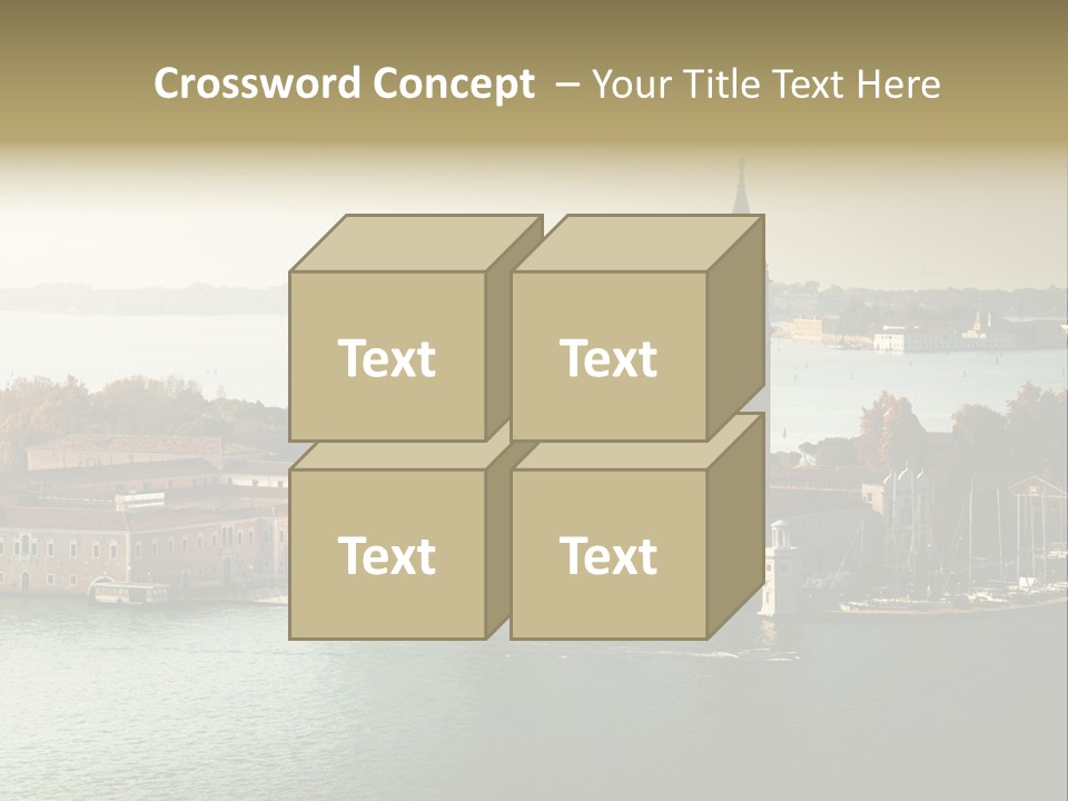 Sunny City Venice PowerPoint Template