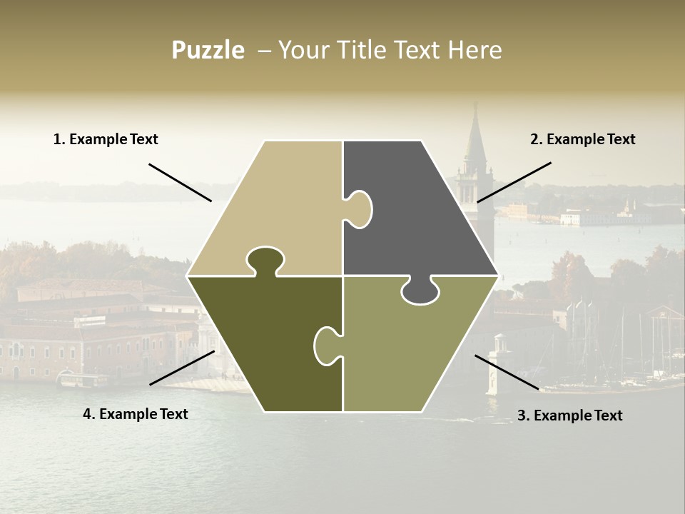 Sunny City Venice PowerPoint Template
