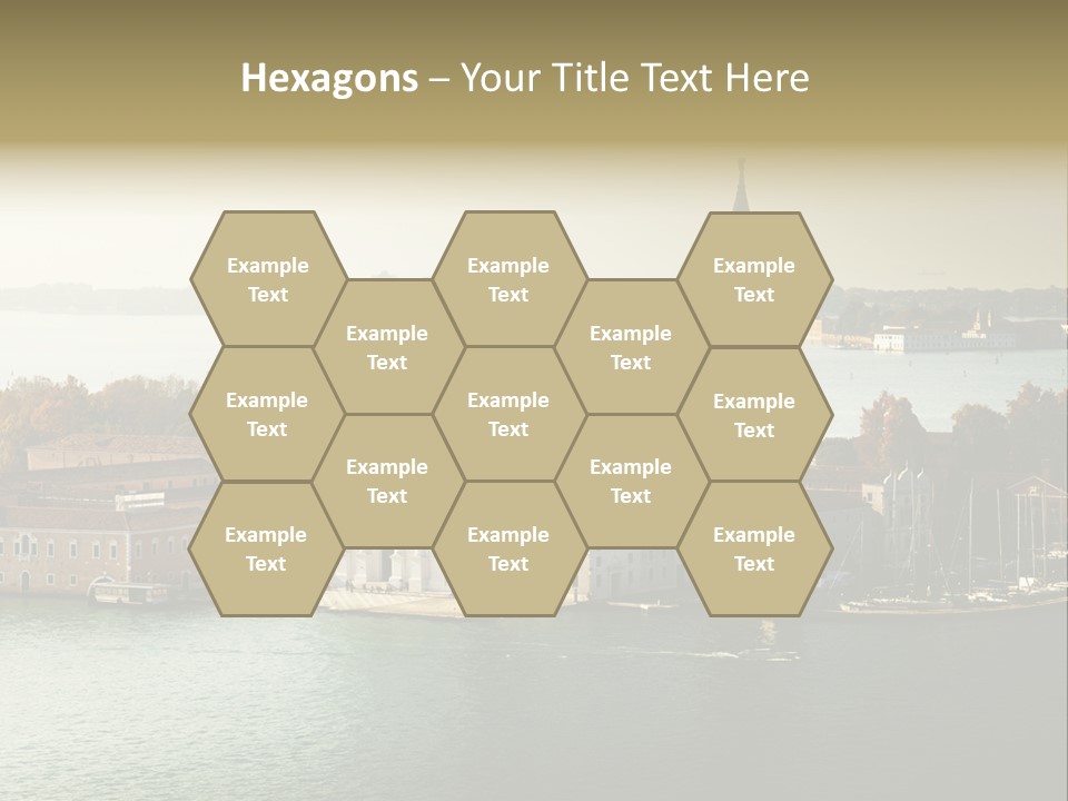 Sunny City Venice PowerPoint Template