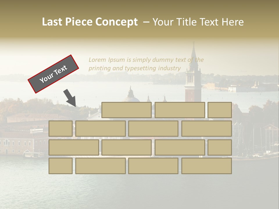 Sunny City Venice PowerPoint Template