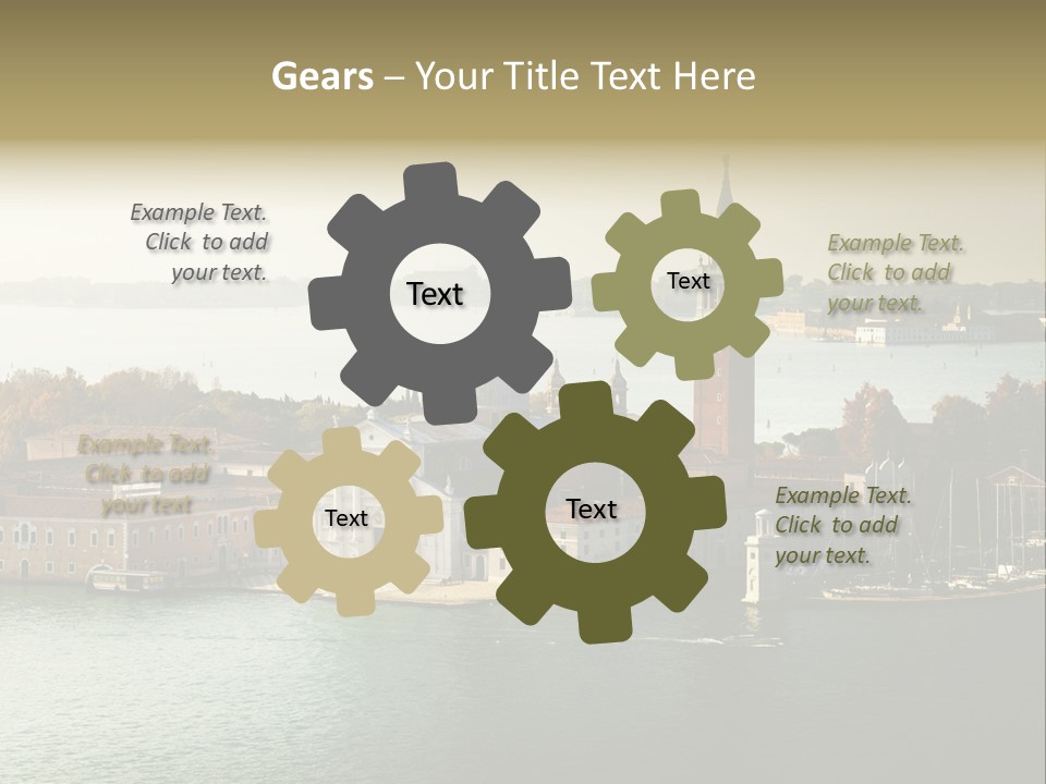 Sunny City Venice PowerPoint Template