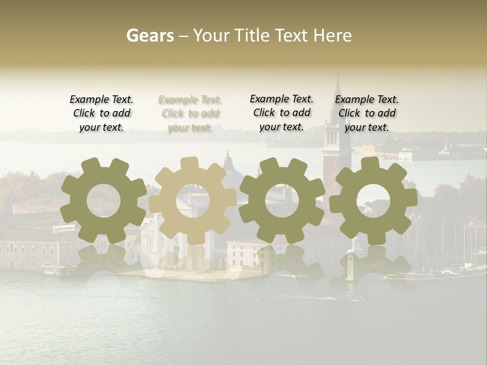 Sunny City Venice PowerPoint Template