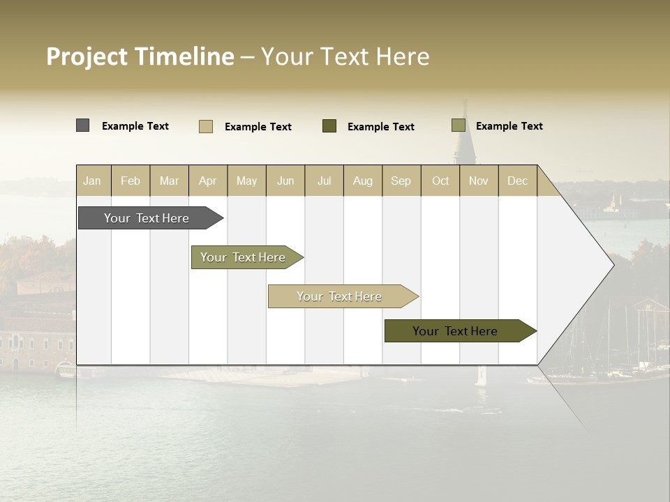 Sunny City Venice PowerPoint Template