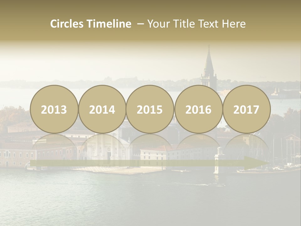 Sunny City Venice PowerPoint Template