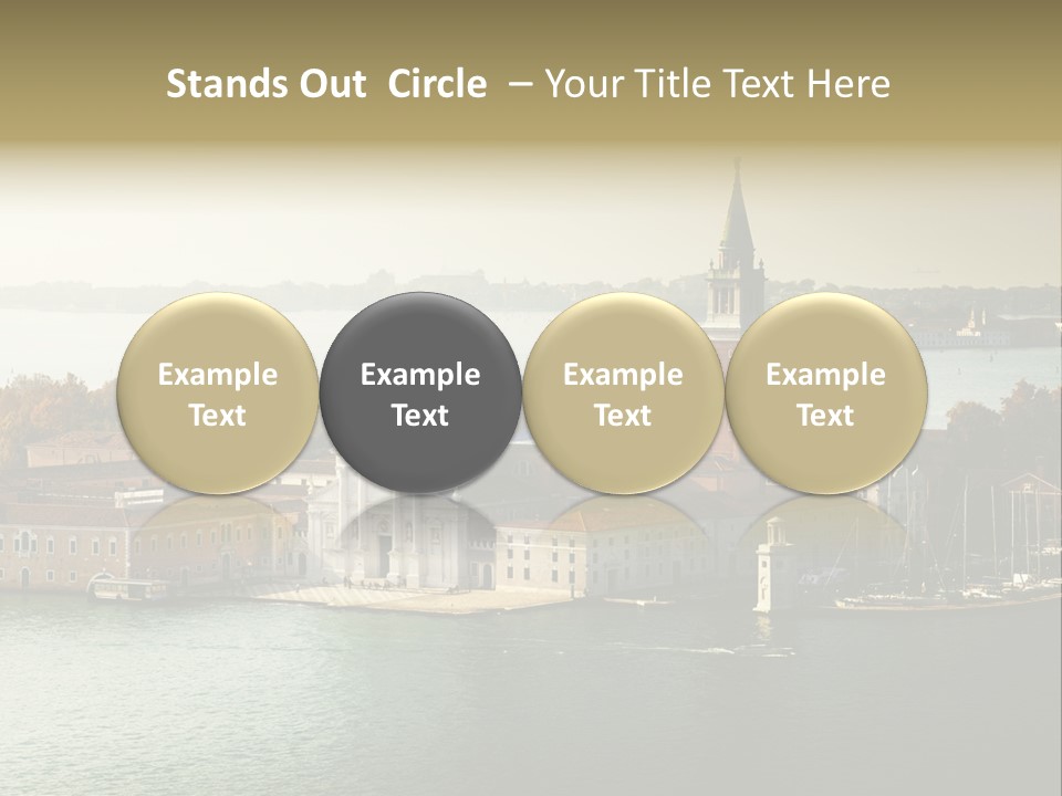 Sunny City Venice PowerPoint Template