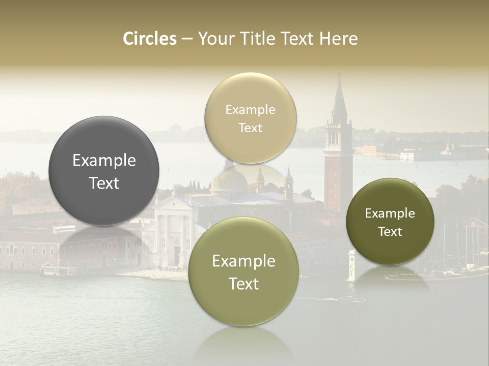 Sunny City Venice PowerPoint Template