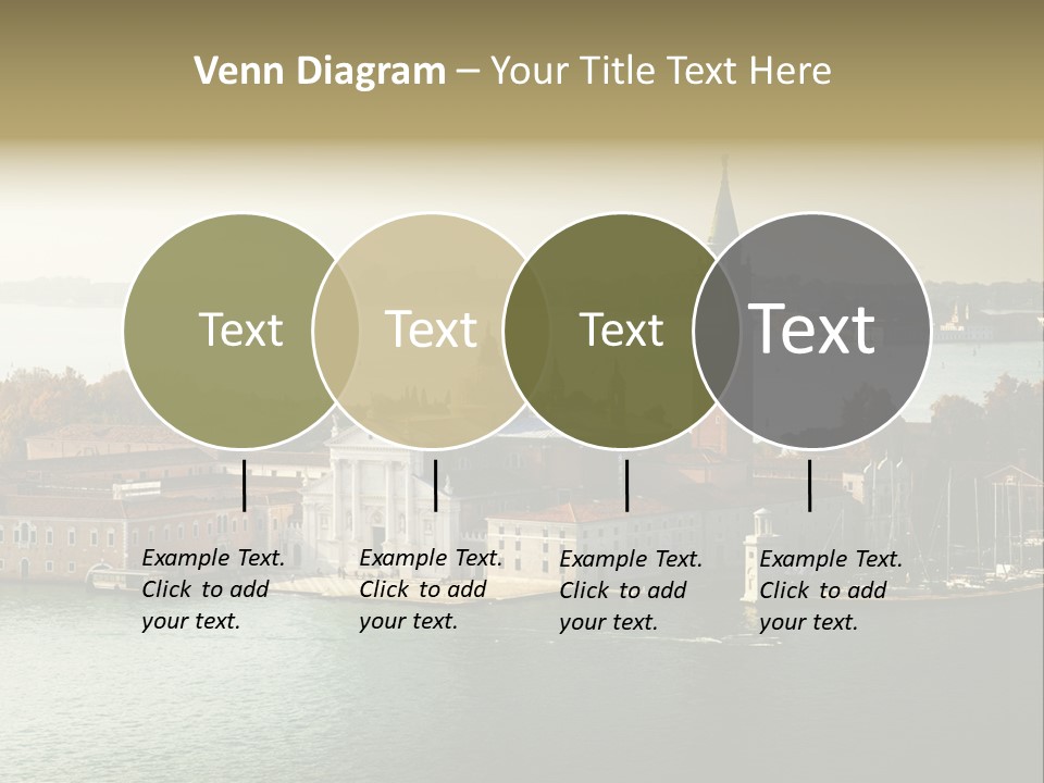 Sunny City Venice PowerPoint Template