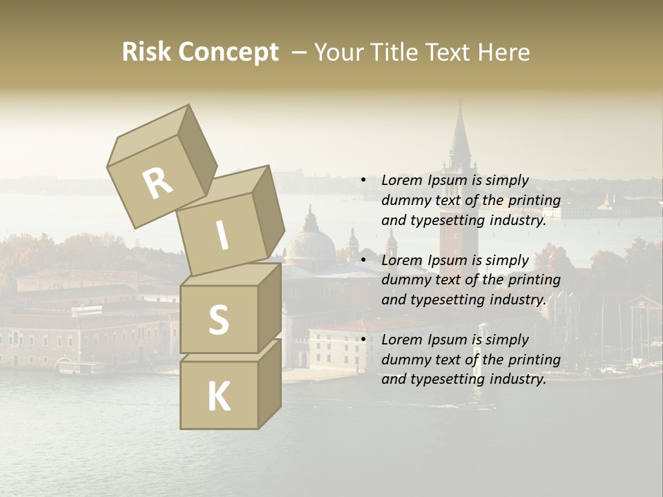 Sunny City Venice PowerPoint Template