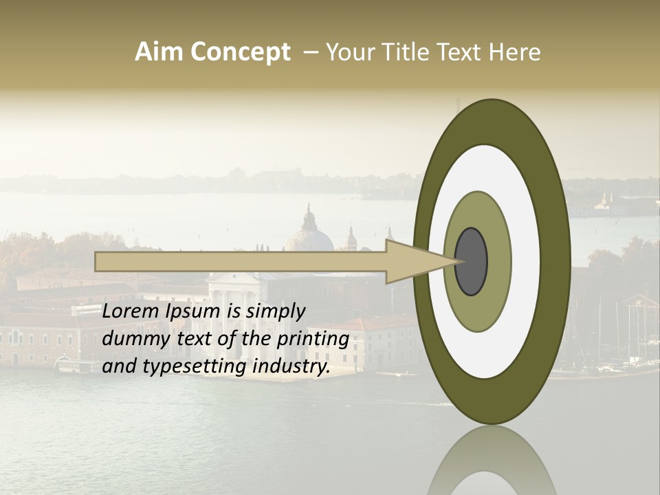 Sunny City Venice PowerPoint Template