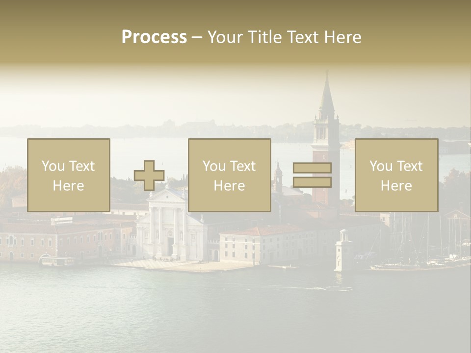 Sunny City Venice PowerPoint Template