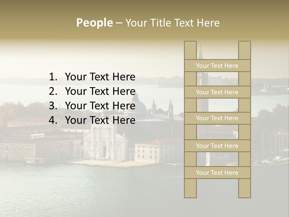 Sunny City Venice PowerPoint Template