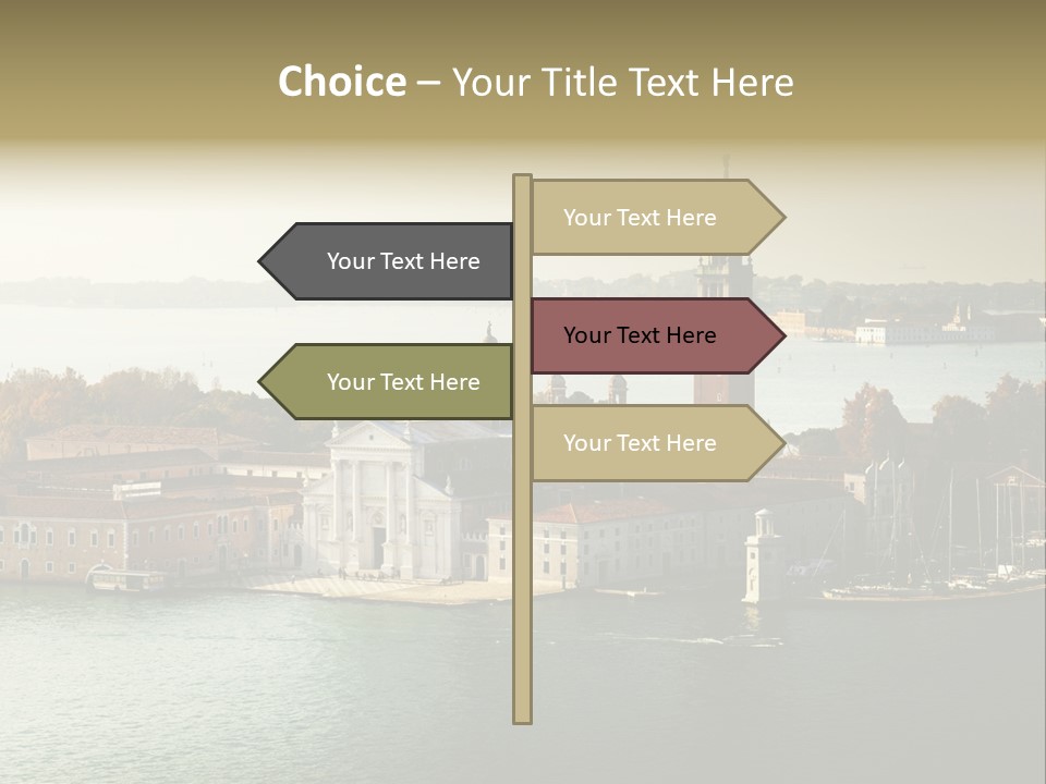 Sunny City Venice PowerPoint Template