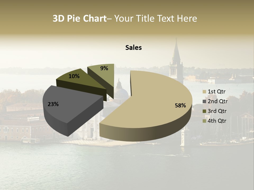 Sunny City Venice PowerPoint Template
