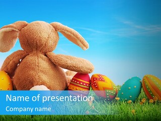 Isolated Variation Easter PowerPoint Template