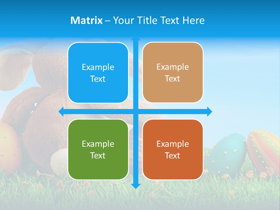 Isolated Variation Easter PowerPoint Template