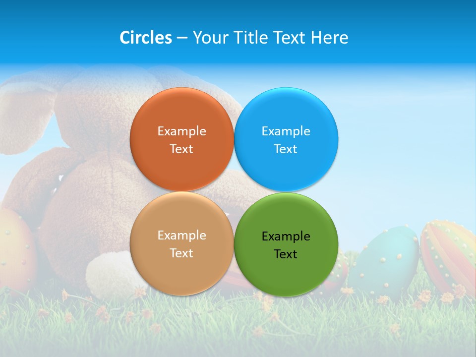 Isolated Variation Easter PowerPoint Template