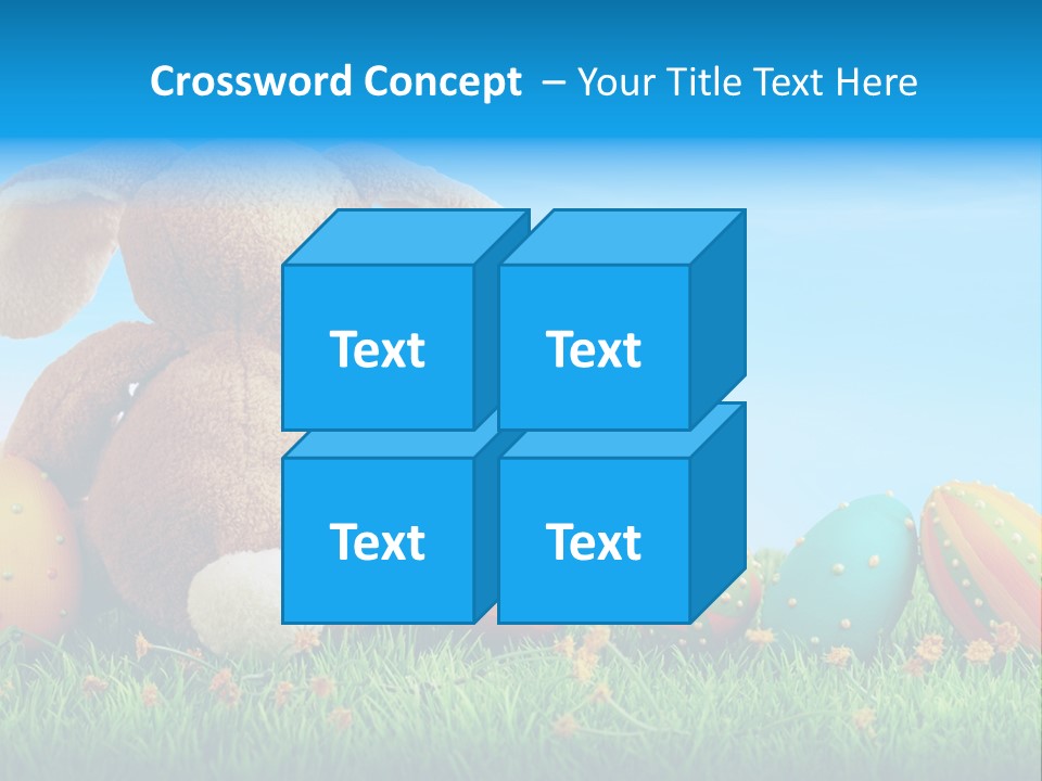 Isolated Variation Easter PowerPoint Template