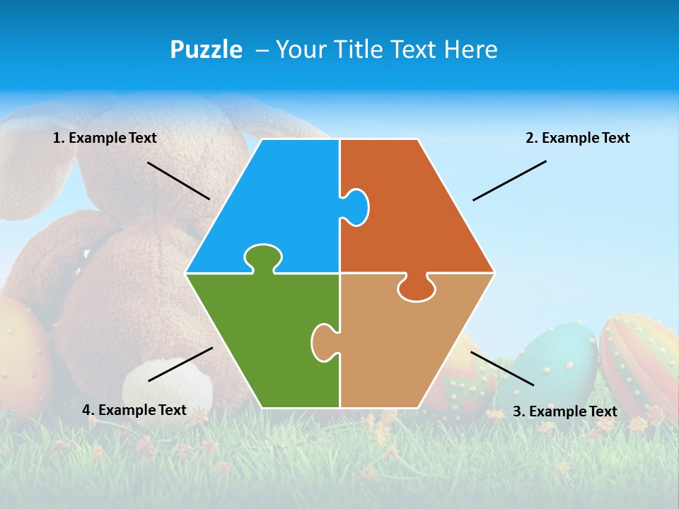 Isolated Variation Easter PowerPoint Template