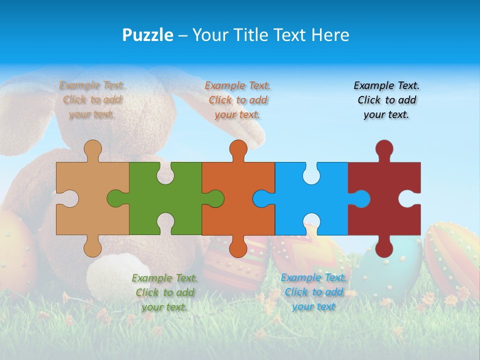 Isolated Variation Easter PowerPoint Template