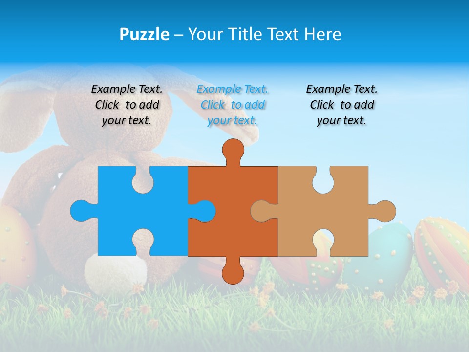 Isolated Variation Easter PowerPoint Template