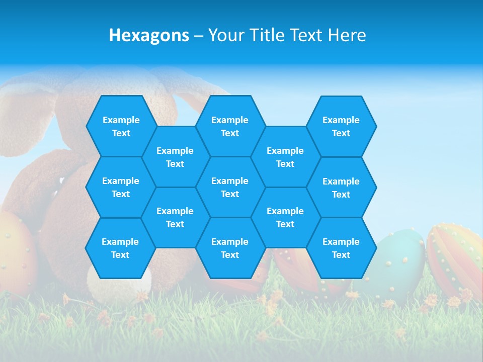 Isolated Variation Easter PowerPoint Template