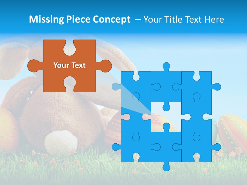Isolated Variation Easter PowerPoint Template