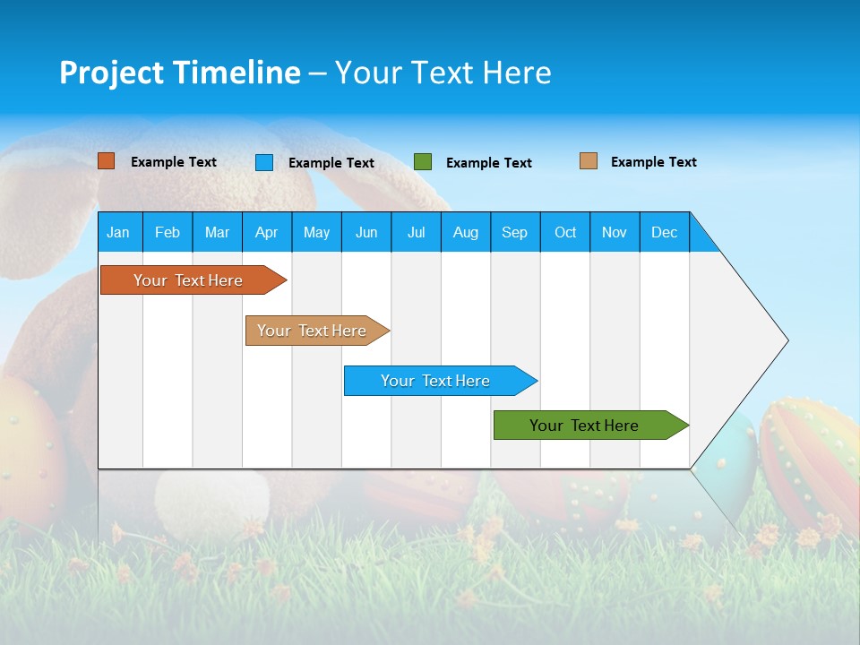 Isolated Variation Easter PowerPoint Template