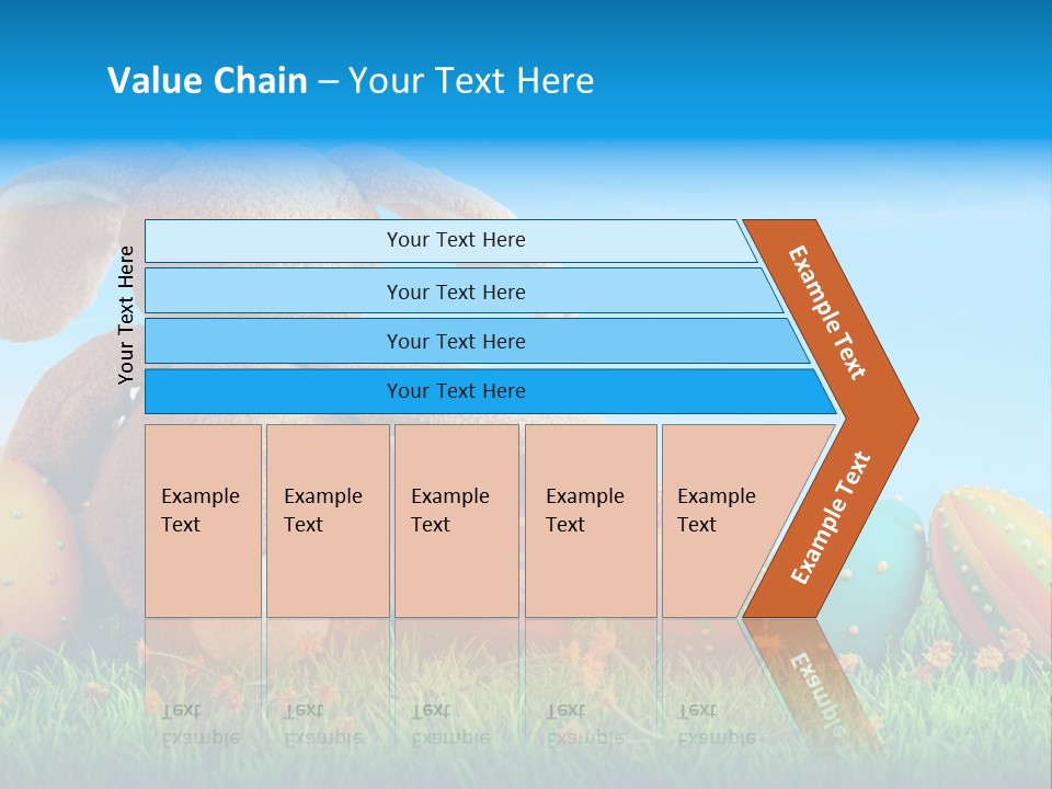 Isolated Variation Easter PowerPoint Template