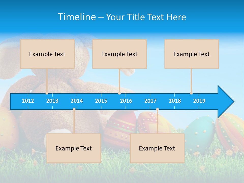 Isolated Variation Easter PowerPoint Template