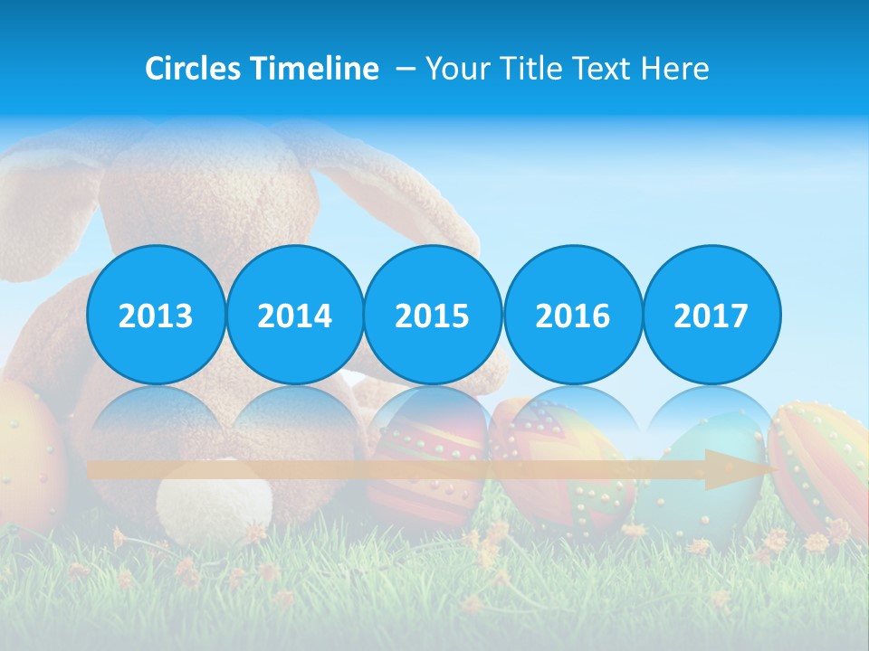 Isolated Variation Easter PowerPoint Template
