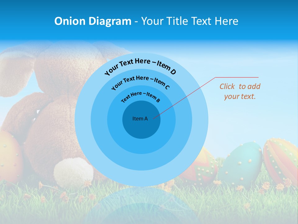Isolated Variation Easter PowerPoint Template