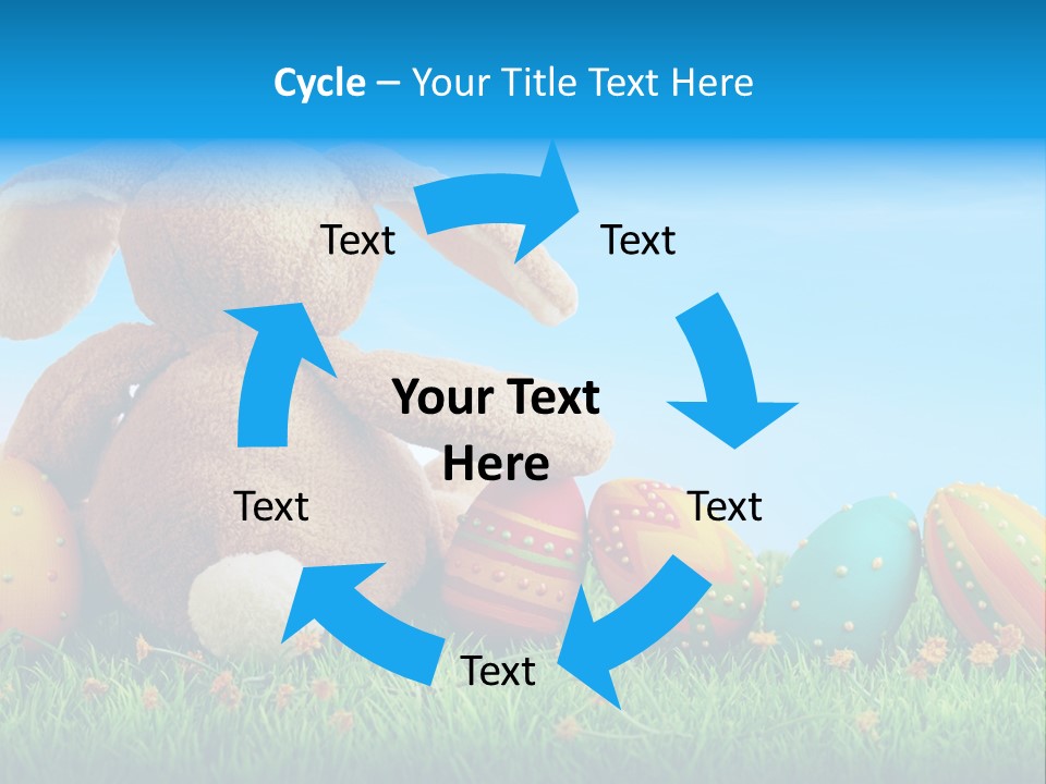 Isolated Variation Easter PowerPoint Template