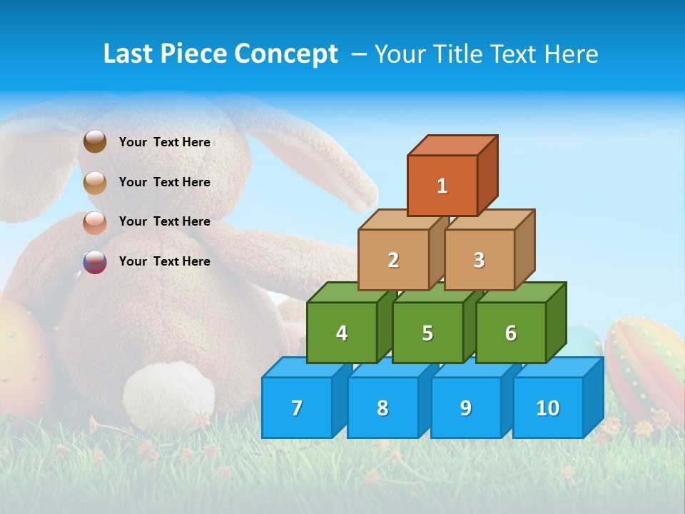 Isolated Variation Easter PowerPoint Template