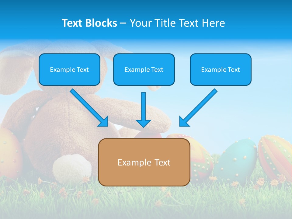 Isolated Variation Easter PowerPoint Template