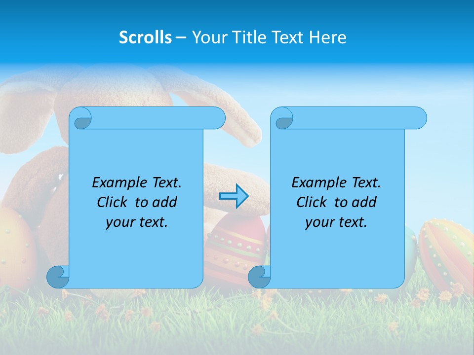 Isolated Variation Easter PowerPoint Template
