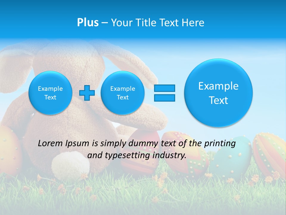Isolated Variation Easter PowerPoint Template